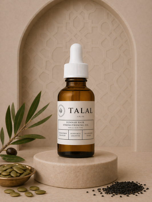Sunnah Hair Strengthening Oil | Islamic Oils for Growth, Thicker Hair & Scalp Nourishment